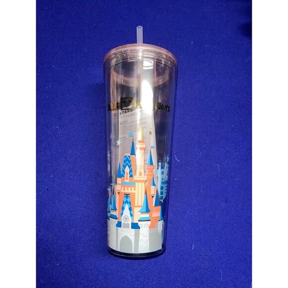 2024 Disney Starbucks Walt Disney World 4 Parks Castle Epcot Kingdom Tumbler - Picture 7 of 8